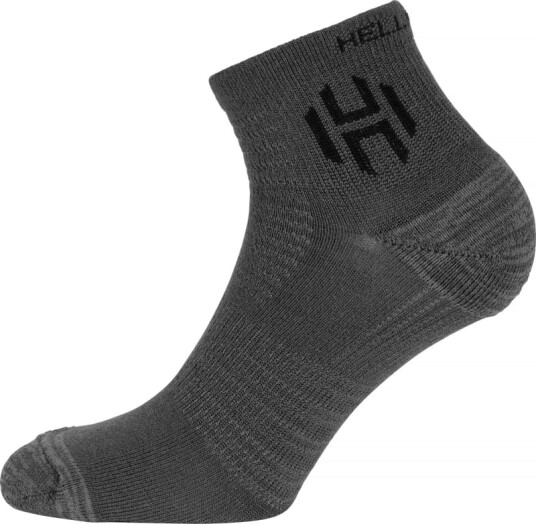 Hellner Running Mid Sock 36-39, Asphalt Hellner Running Mid Sock 36-39, Asphalt