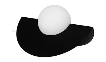 Roccia Bordlampe 25 cm Svart