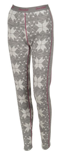 Dovrefjell Traditional ullongs (W), grey/berry - Str. XL