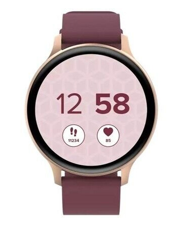 Canyon SW-68 - gold - smart watch with strap - 64 MB - dark red