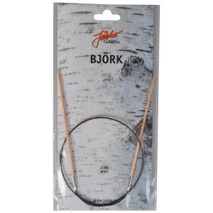 Järbo Björk Rundpinner Bjørk 60cm 2,50mm / 23.6in US1½