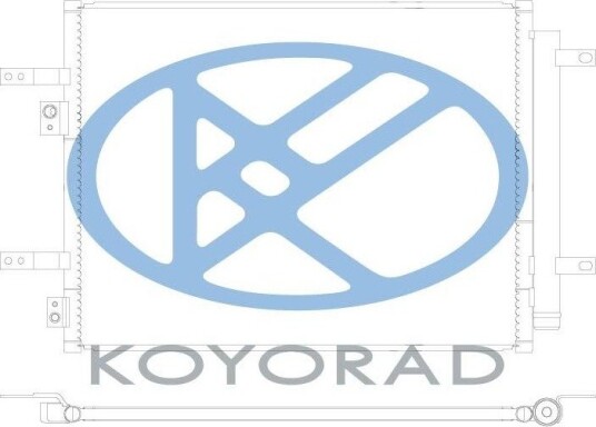 Kondensator, klimaanlegg KOYORAD CD821567