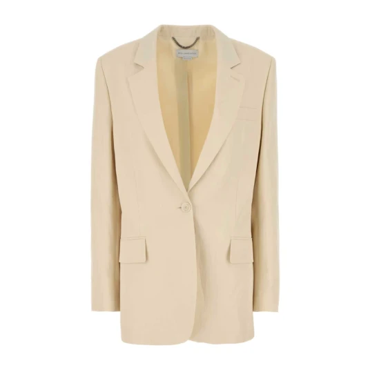 Stella McCartney Dame Jakker Beige 2XS, Stella McCartney Dame Jakker Beige 2XS,