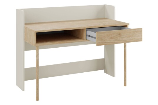 Buhan Skrivebord 60x124 cm Beige / Brun