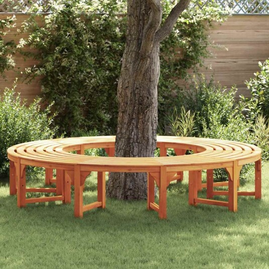 Trebens 2 pcs Naturlig 160 x 80 x 45cm Solid Eucalyptus Tre