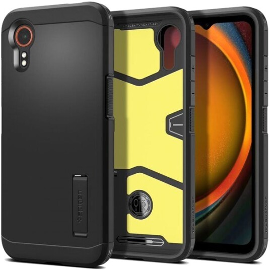 Spigen Tough Armor Mobildeksel for Samsung Galaxy XCover7 Pro - Svart Spigen Tough Armor Mobildeksel for Samsung Galaxy XCover7 Pro - Svart