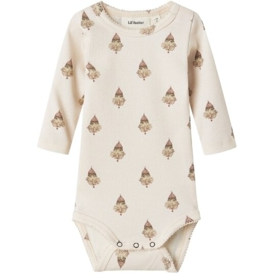 Lil"Atelier Pastel Parchment Nbflavo Ege Ls Slim Body Lil 68