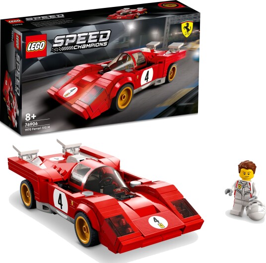 Lego Speed Champions Ferrari 512 M Fra 1970 76906 Lego Speed Champions Ferrari 512 M Fra 1970 76906