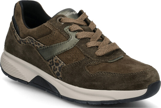 Gabor Rollingsoft Sneaker Khaki green 37.5
