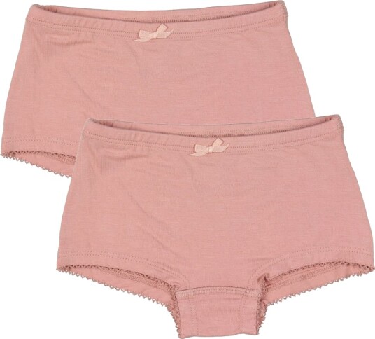 Minymo Hipsters - 2-pack - Bambus - Rosa - Minymo - 1½ år (86) - Hipsters
