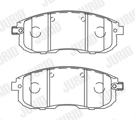 Bremseklosser JURID 573304J Bremseklosser JURID 573304J