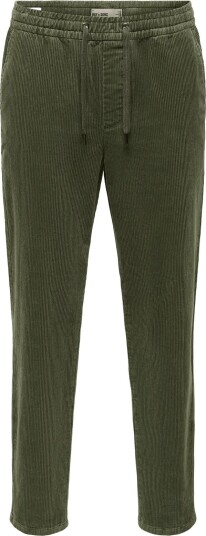 ONLY & SONS Onslinus Tap Corduroy 0185 Pant Noos   BELUGA   L
