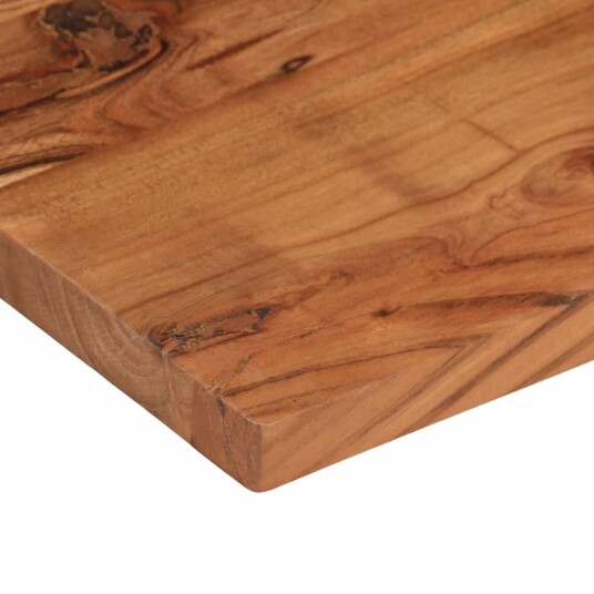  Bordplate 80x20x3,8 cm rektangulær heltre akasie 370947