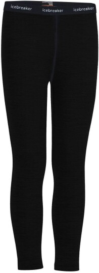 Icebreaker Kids 200 Oasis Leggingsblack 4 år Icebreaker Kids 200 Oasis Leggingsblack 4 år