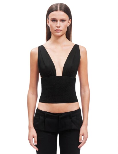 OW Collection Alba Top   Black   S