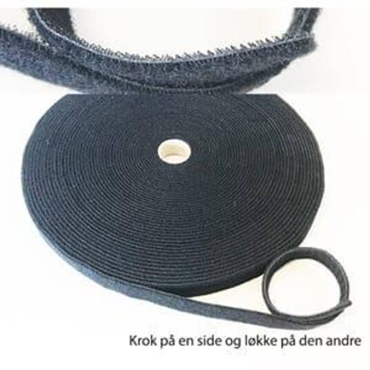 BORRELÅS 50 MM TOSIDIG SVART BORRELÅS 50 MM TOSIDIG SVART