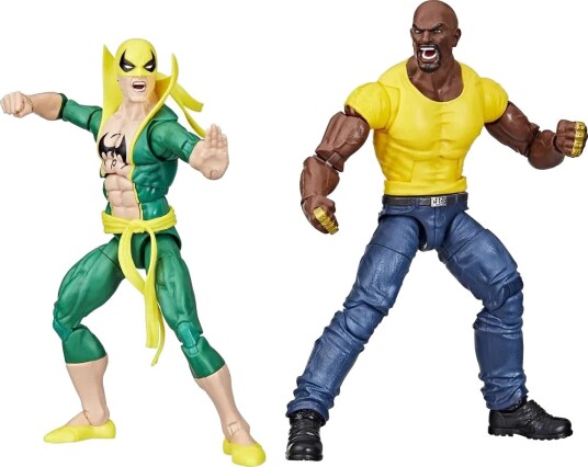 Hasbro Marvel Legends Luke Cage & Iron Fist Actionfigurer 15 cm