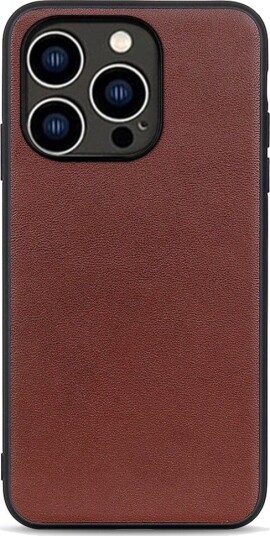 Trolsk Mobildeksel Skinn Brunt (iPhone 14 Pro)