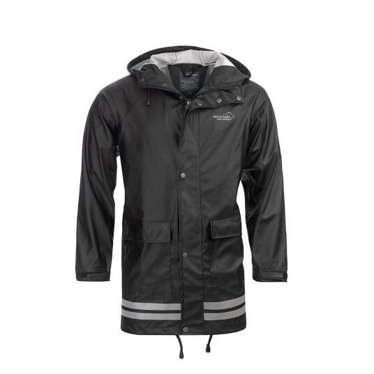 Arrak Outdoor Raincoat Black 2XL Arrak Outdoor Raincoat Black 2XL