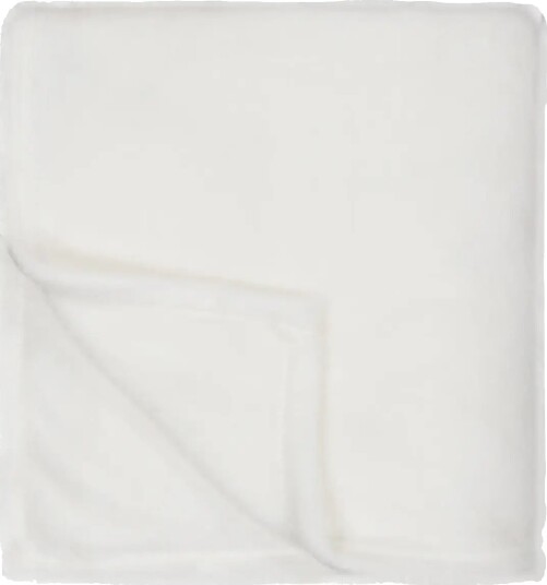 Noble House Blanket Mimmi Coral Red 130X170 Cm   White   130X170CM