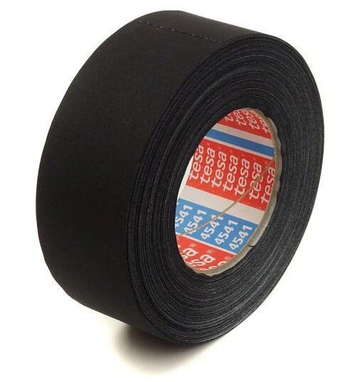 Tesa 4541 Tekstiltape Ubehandlet 50mm X 50m Sort