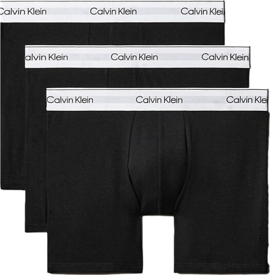Calvin Klein Boksershorts Boxer Brief 3 pakning Svart