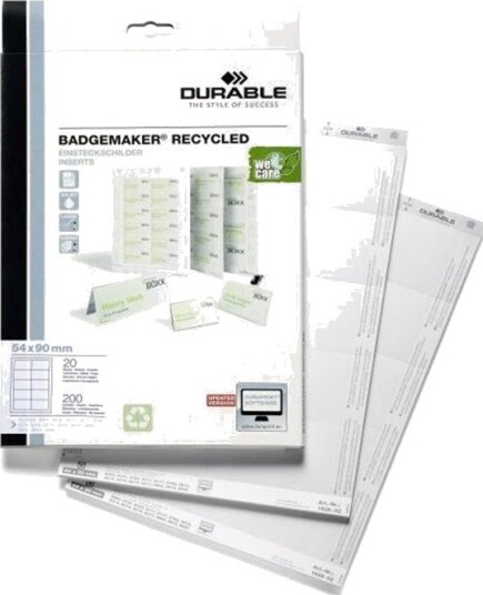 DURABLE printer label DURABLE printer label
