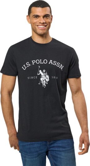 U.S. Polo Assn. Uspa T Shirt Archibald Men   Black   XXL