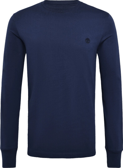 Timberland Tree Embroidered Ls Tee (Slim) Navy XXL