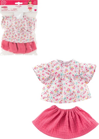 Corolle Dukkeklær Bluse & Skjørt 36 cm