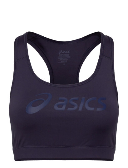 Asics Essential Asics Logo Padless Bra - Navy - XS