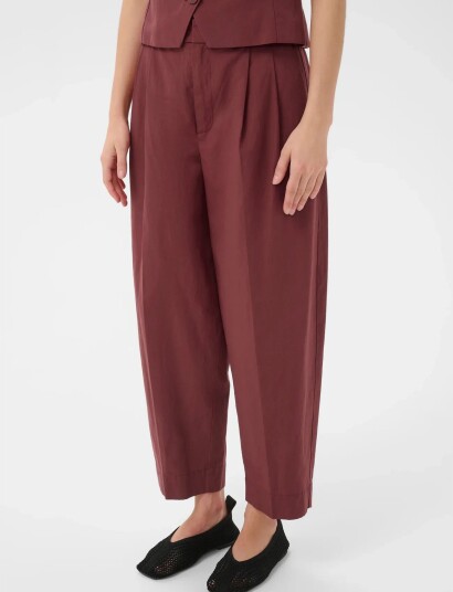 Part Two Beatrizpw Pants - Burgundy - 38 Part Two Beatrizpw Pants - Burgundy - 38