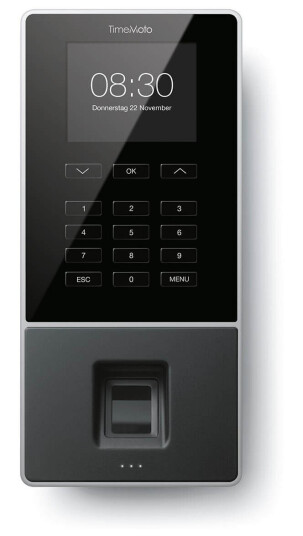 Safescan TimeMoto TM-626 stemplingssystem med RFID-sensor og fingeravtrykksteknologi