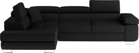 Seksjon Eltap Anton 272x203x85 cm Sawana 14 Svart Venstre
