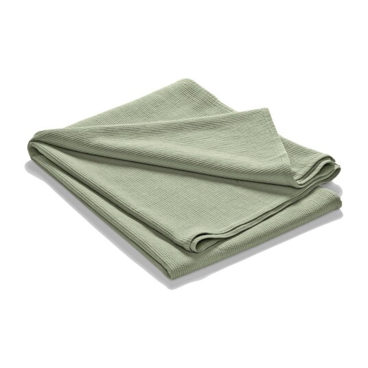 ETOL Design Stripe sengeteppe steinvasket bomull 260 x 260 Saliva