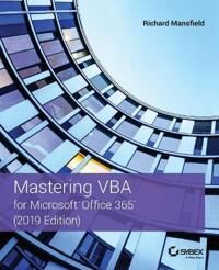 Mastering Vba For Microsoft Office 365 Av Richard Mansfield