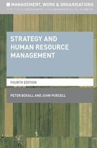 Purcell John Strategy and Human Resource Management
