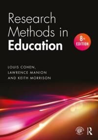 Cohen Louis Research Methods in Education