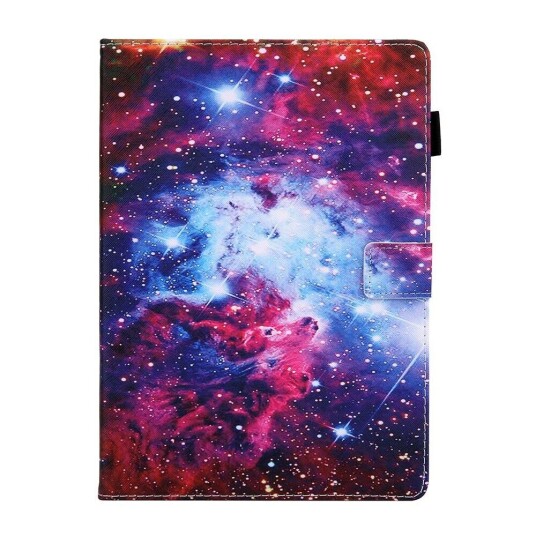 INCOVER iPad 9.7 (2018-2017) / iPad Air / iPad Air 2 PU Skinndeksel m. Stand - Galakse