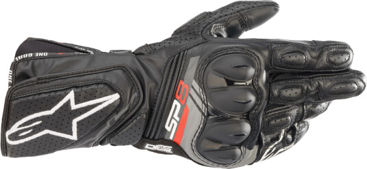Alpinestars SP-8 V3 Motorsykkel Hansker L Svart Hvit
