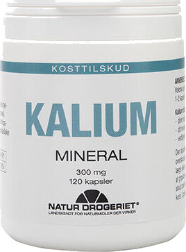 Natur Drogeriet Natur-Drogeriet Kalium 120 Kapsler Natur Drogeriet Natur-Drogeriet Kalium 120 Kapsler