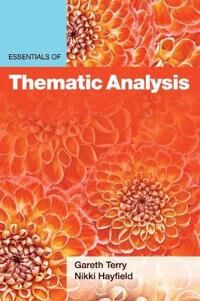 Essentials Of Thematic Analysis Av Gareth Terry, Nikki Hayfield Essentials Of Thematic Analysis Av Gareth Terry, Nikki Hayfield