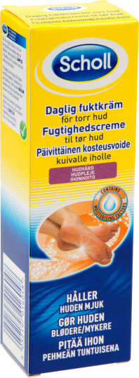 Scholl Fuktighetskrem Til Tørr Hud, 75 ml Scholl Fuktighetskrem Til Tørr Hud, 75 ml