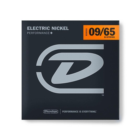 Dunlop Den0965 Eg Nickel 8 Strengers 009-065