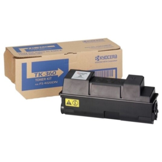 Kyocera TK-360 Tonerkassett sort 20.000 sider Kyocera TK-360 Tonerkassett sort 20.000 sider