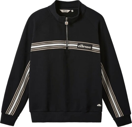 Ellesse Rossanti 1/4 Zip Top BLACK XL