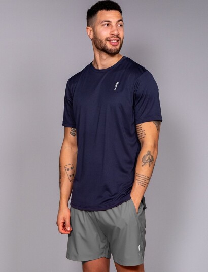 RS Sports Men"s Performance Tee Navy XXL