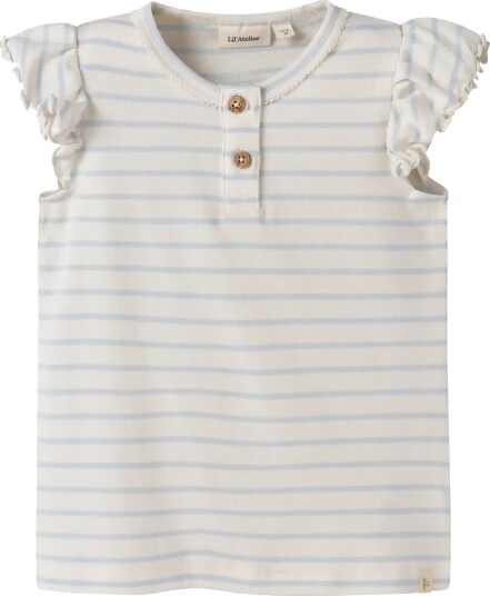 Lil"Atelier Nmfgeo Bia Capsl Top Lil   White   98