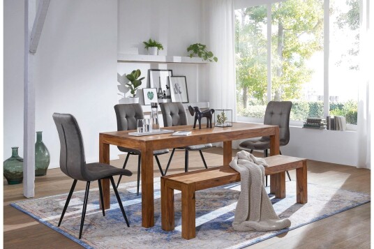 Ranveer Spisebord 120 cm - Brun