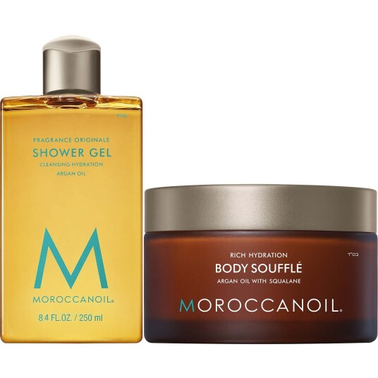Moroccanoil Bundle Shower Gel 250 ml & Body Soufflé 200 ml